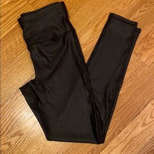 NWOT texture black leggings